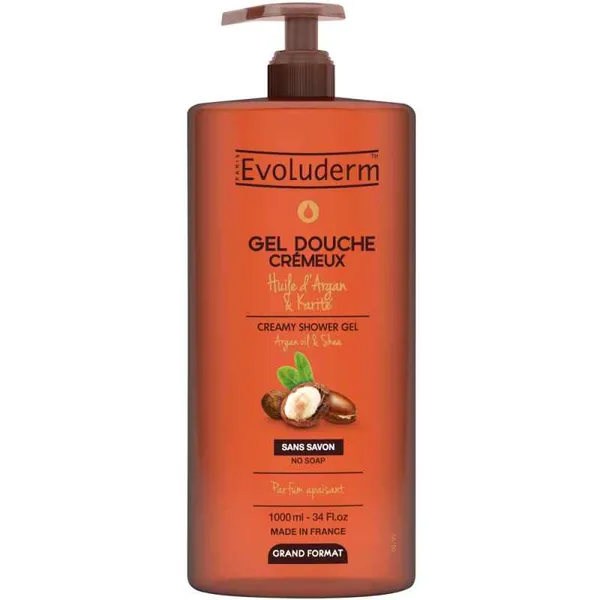 GEL DOUCHE ARGAN DIVIN EVOLUDERM 1L