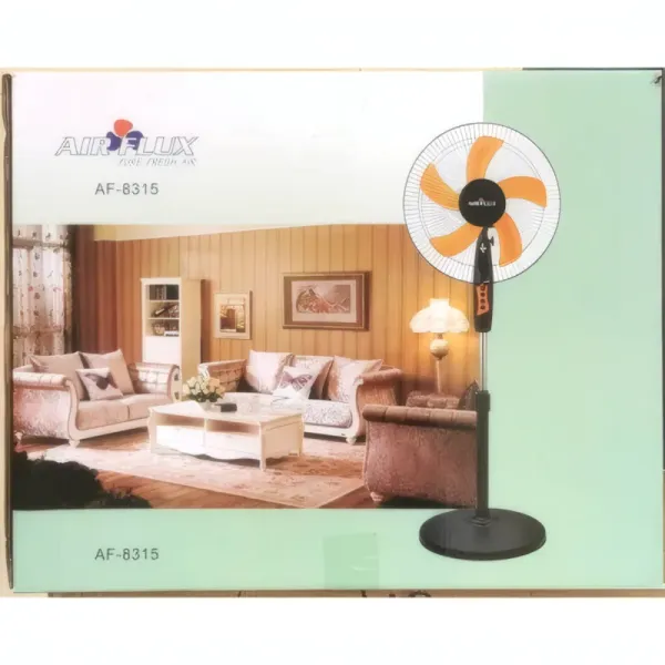 Ventilateur sur Pied Airflux AF-8315 - Design Pratique