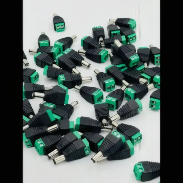 Connecteur DC Male ANSPO 5.5mm x 2.5mm pour Caméra de Surveillance