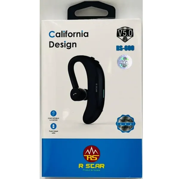 Oreillette Bluetooth R Scar RS-600