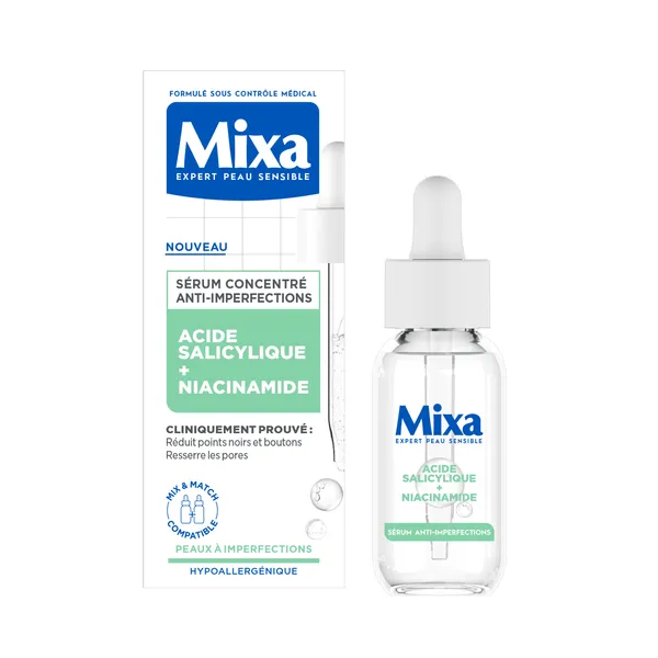 Sérum anti-imperfections à l'acide salicylique et niacinamide