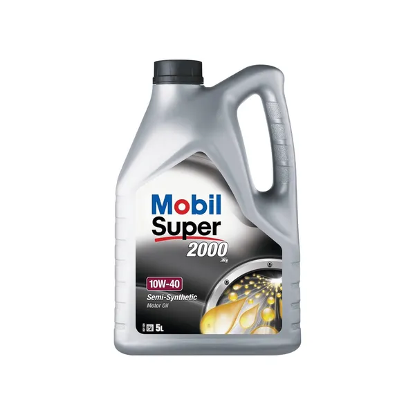 Huile moteur Mobil Super 2000 10W40 bouteille 5L