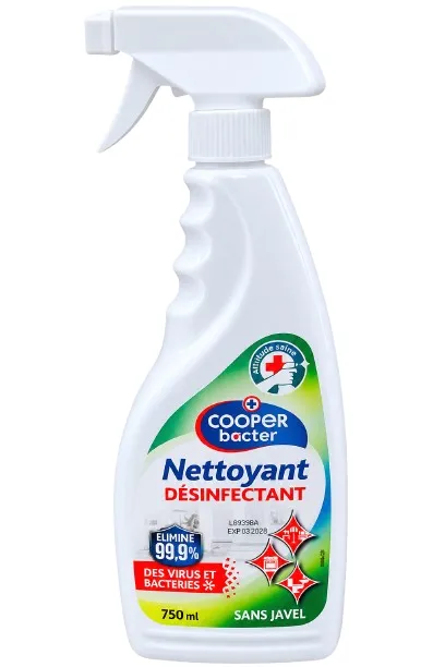 Désinfectant bactéricide Cooper 750 ml