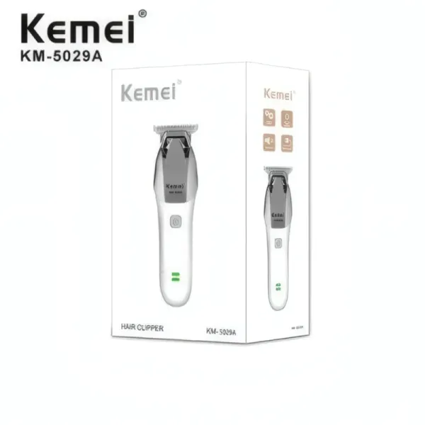 Tondeuse à Rasoir Rechargeable KEMEI KM-5029A pour Hommes