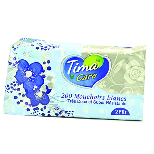 Mouchoirs sachet Tima Care x200