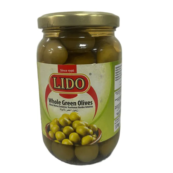 OLIVES VERTES ENTIERES LIDO 370ML