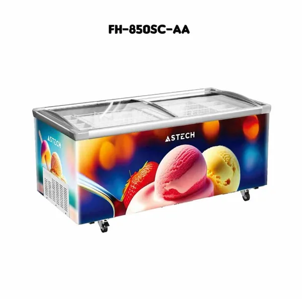 Congélateur Astech Horizontal Vitrine 761 Litres FH-850SC-AA