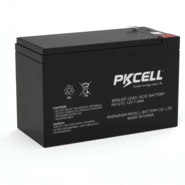 Batterie Plomb-Acide Rechargeable PKCELL 12V 7AH