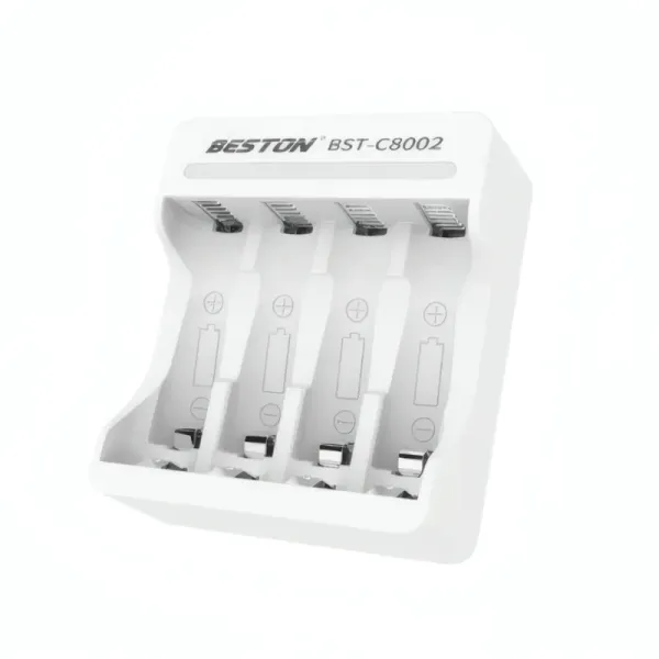 Chargeur de Batterie Rechargeable BESTON C8002 - 4 emplacements