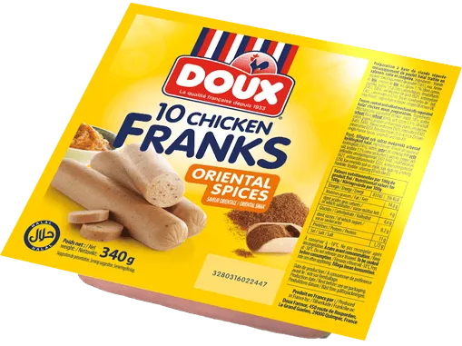 DOUX - Saucisses Orientales - 340G