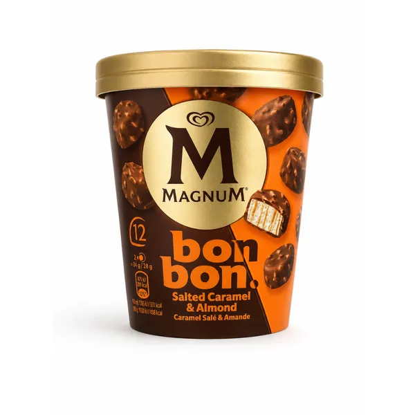 Magnum – Ice Cream Bonbon – Salted Caramel & Almond – 204 ml