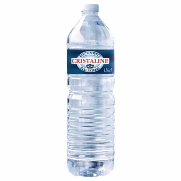 Cristaline - Bouteille d'eau de source minérale - 1,5L