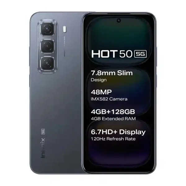 Infinix | HOT 50 – Mémoire 128GB – Ram 4GB -Ecran 6.7 ‘’HD