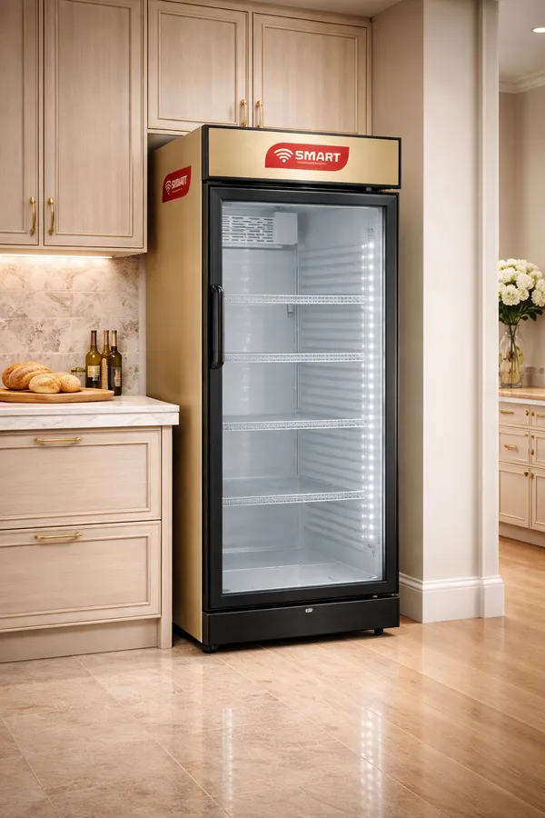 Refrigerateur Smart Technology Vertical Vitrine 1 porte 380 litres STCDV890