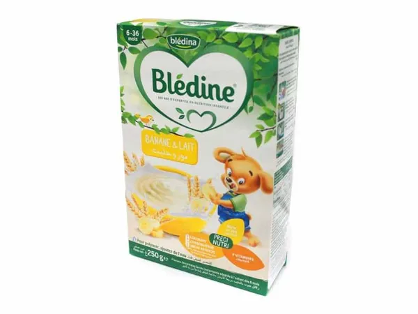 BLEDINA - Blédine - Lactée Banane et lait - 250g