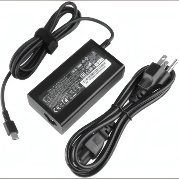 Chargeur USB-C 65W Acer Type-C pour Ordinateur Portable
