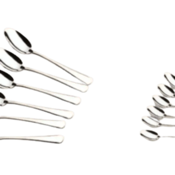 Lot de 6 cuillères en acier inoxydable Decakila