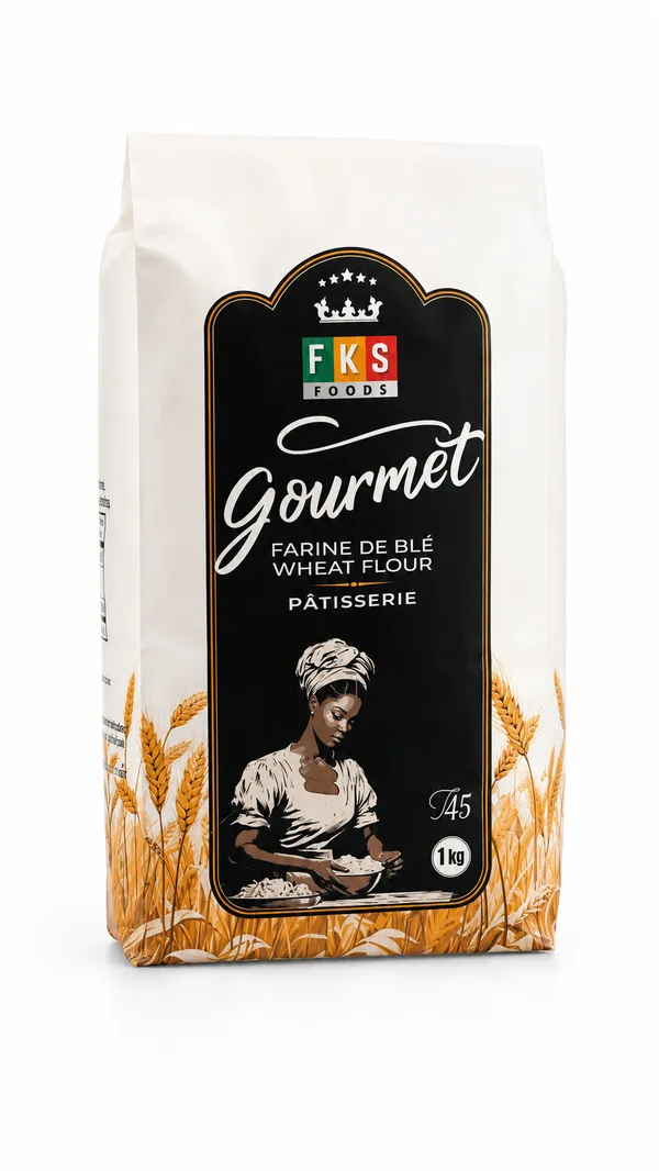 FKS Gourmet – Farine Pâtissière de Blé – 1 kg