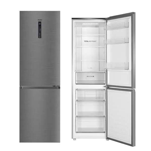 Refrigerateur Haier Combine Tiroirs Silver HDR3619ENMN