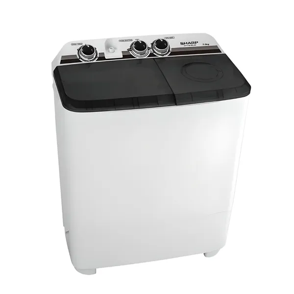 Machine A Laver Sharp 7KG Semi Automatic Blanc ES-T75X-WN-BK