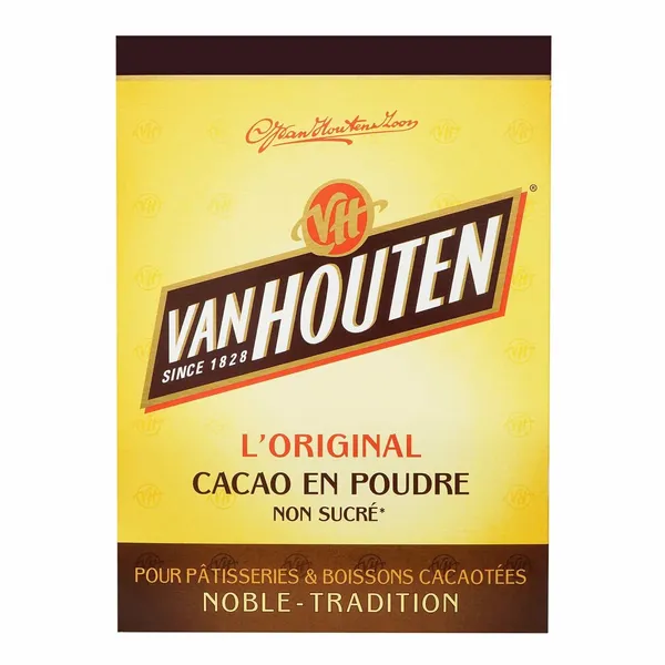 VANHOUTEN-Cacao en poudre non sucré 255G