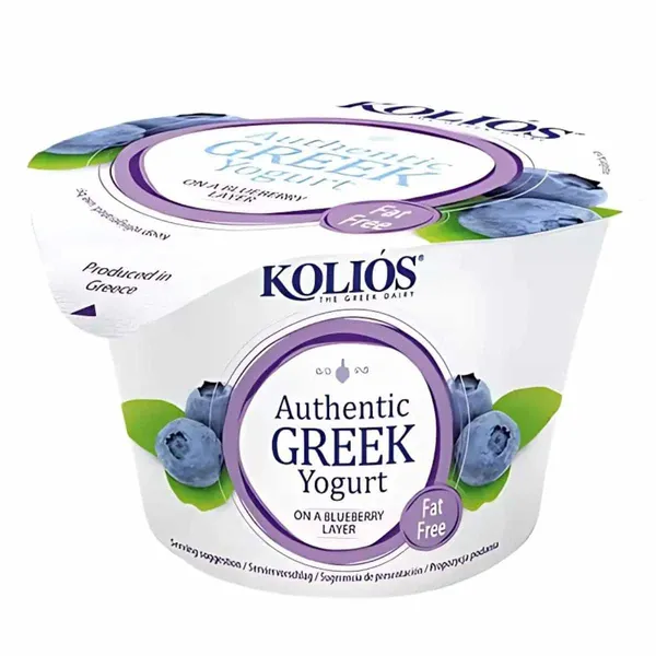 KOLIOS - Yaourt grec authentique aux myrtilles - 150 g