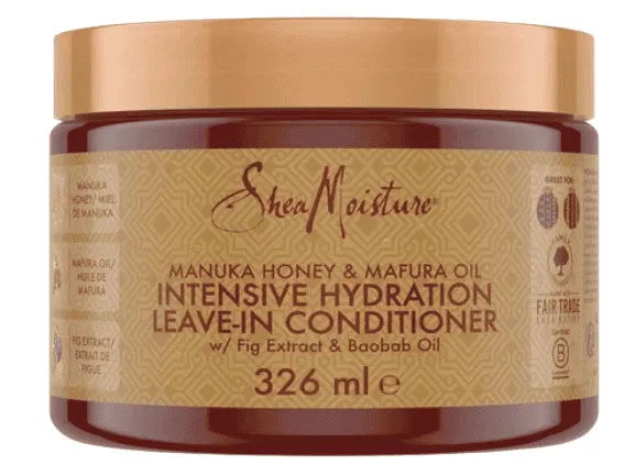 SHEA MOISTURE - Leave-in hydratant intensif au miel de Manuka et à l'huile de mafura - 326ml