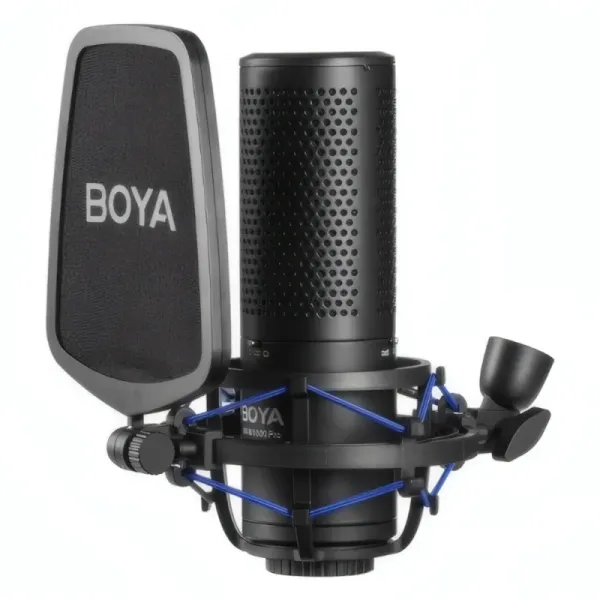 Microphone à Condensateur BOYA BY-M1000 Pro pour Studio