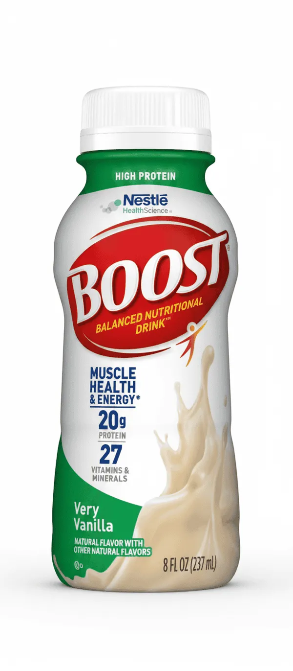 NESTLÉ – BOOST Boisson Protéinée Vanille - 237 ml