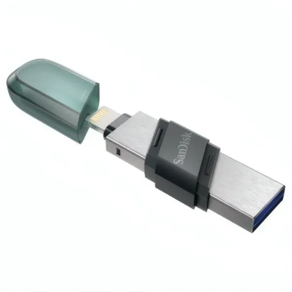 Clé USB SanDisk iXpand Flip 32GB - Double Connectique USB/Lightning