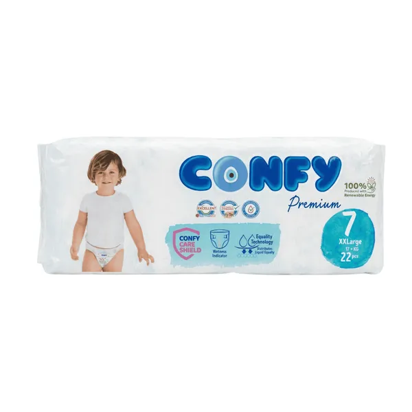 Confy – Couches Taille 7 - (17 + kg)