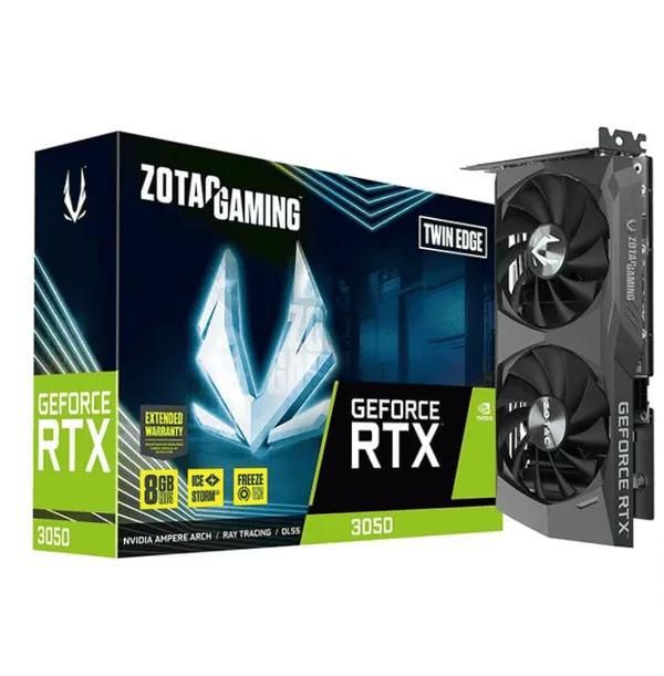 Carte Graphique ZOTAC RTX 3050 8GB