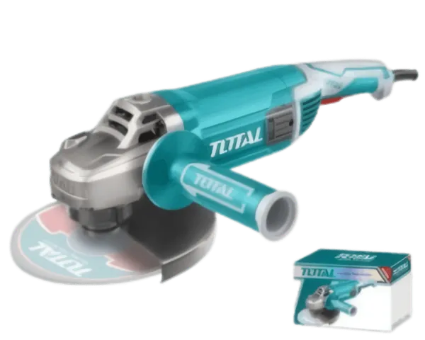 Meuleuse d'Angle Ultra-Puissante TOTAL 2600W - 230mm