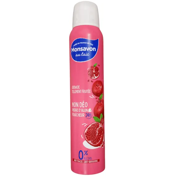 Monsavon – Déodorant Bombe Grenade – 200 ml