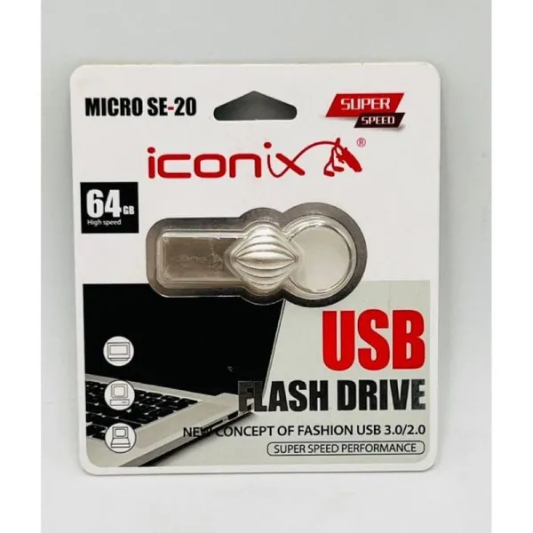 Clé USB 64 Go - ICONIX MICRO SE-20