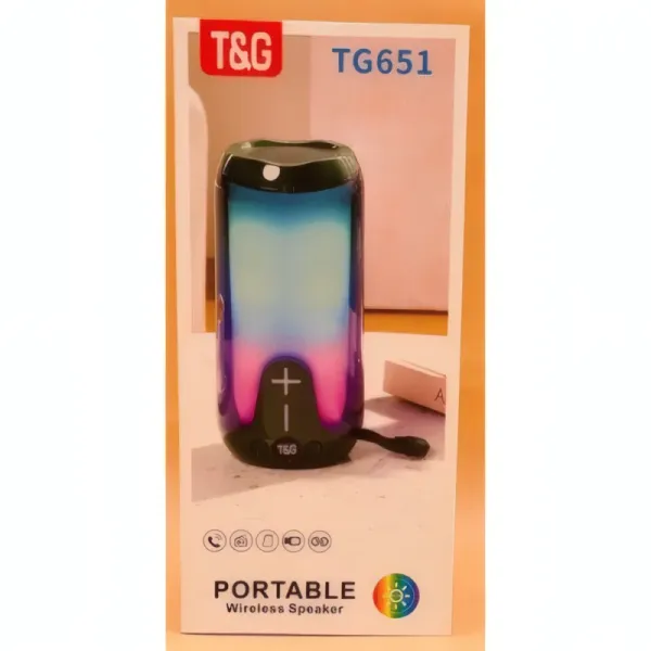 Haut-parleur Bluetooth Portable TG-651 avec Radio FM