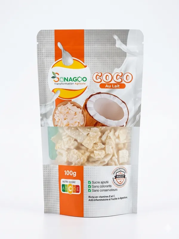 SONAGOO – Coco au Lait - 100 g
