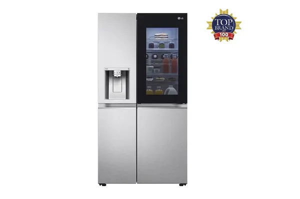 Refrigerateur LG Side By Side 4PORTES Avec Fontaine Gris GCX257CSEW