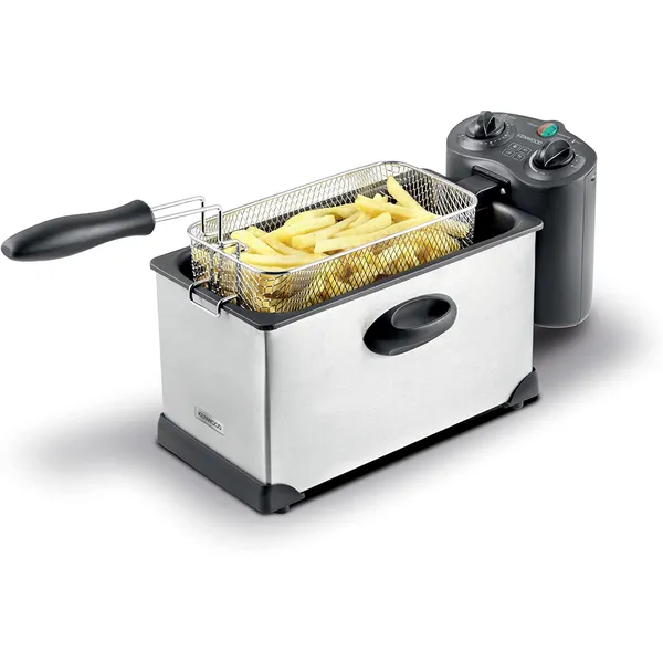 Friteuse Kenwood 3L 2000W avec fenêtre de visualisation et couvercle DFM50