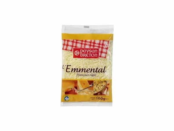 PAYSAN BRETON - Emmental fromage râpé 100G