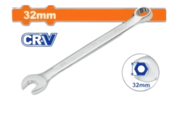Clé Mixte 32mm en Acier Cr-V - WADFOW
