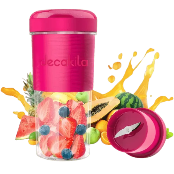 Mixeur portable sans fil Decakila 300ML (ROSE)