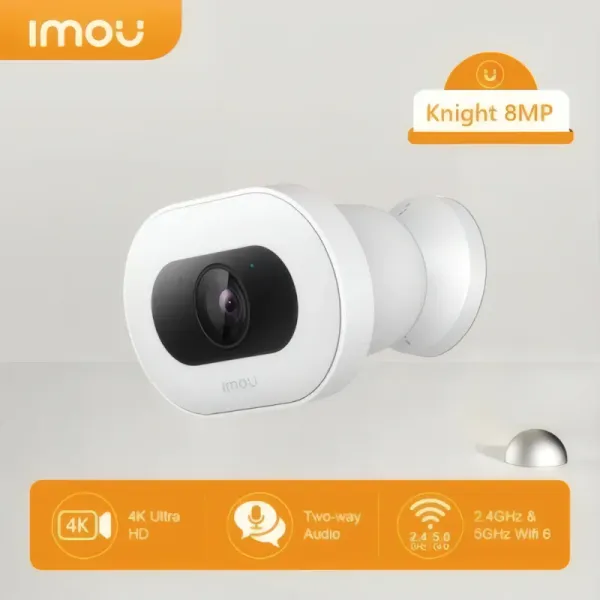 Caméra IP Wi-Fi Imou Knight 4K - Détection IA