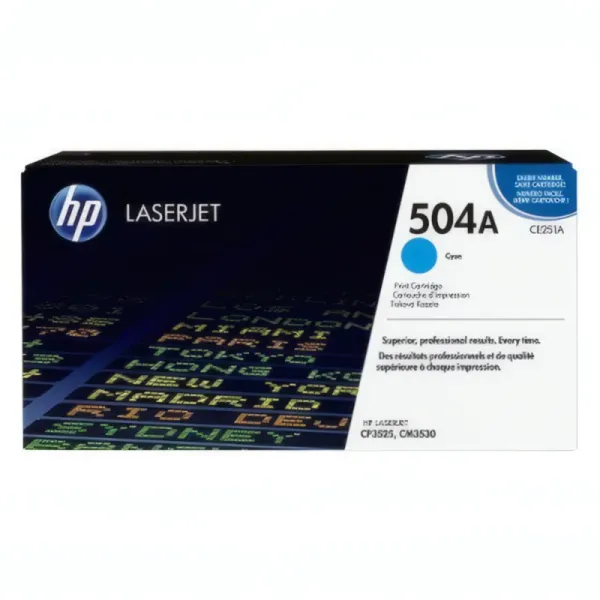 Toner HP-504A Cyan Original - 7000 pages