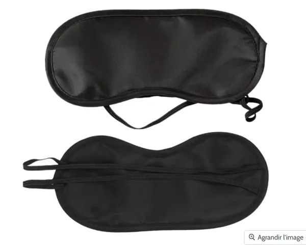 LUXPAKS – Masque de Sommeil Noir