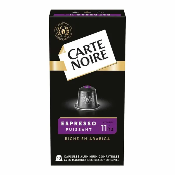 CARTE NOIRE Esperesso puissant - Intensite 11/13 - 55g