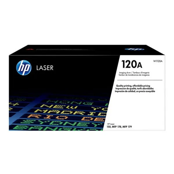 Tambour d'imagerie laser noir haute capacité (16 000 pages à 5%) - HP 120A (W1120A) - Noir (Original)