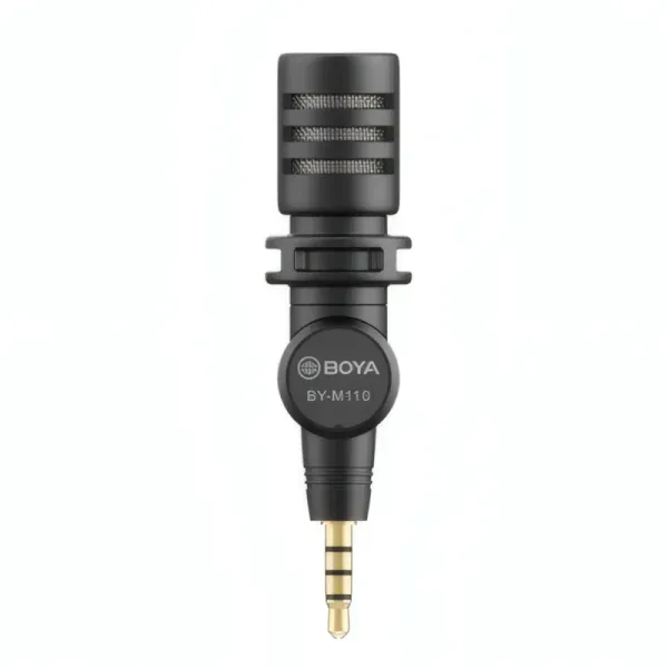 Microphone Condensateur BOYA BY-M110 - 3,5 mm TRRS