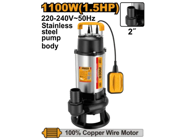 Pompe Submersible pour Eaux Usées – SPDS10068
