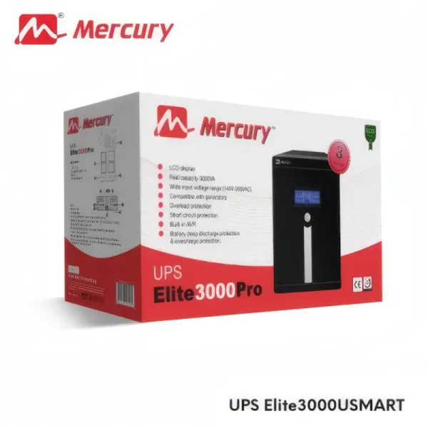 Onduleur Mercury UPS Elite3000USMART 3000VA